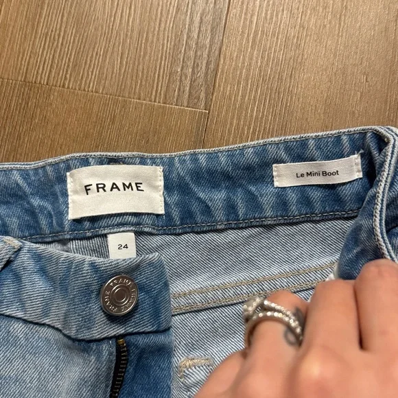 NWT FRAME DENIM LE MINI BOOT MID RISE JEANS